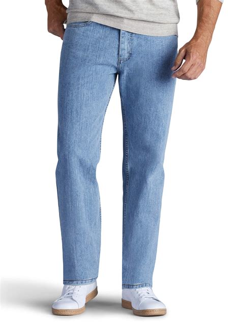 men's lee relaxed fit jeans|men's jeans relaxed fit 40x32.